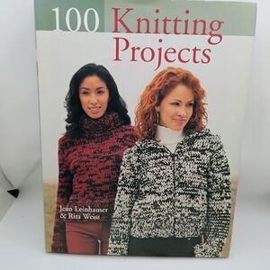 100 Knitting Project BookStylish Sweater - Bl